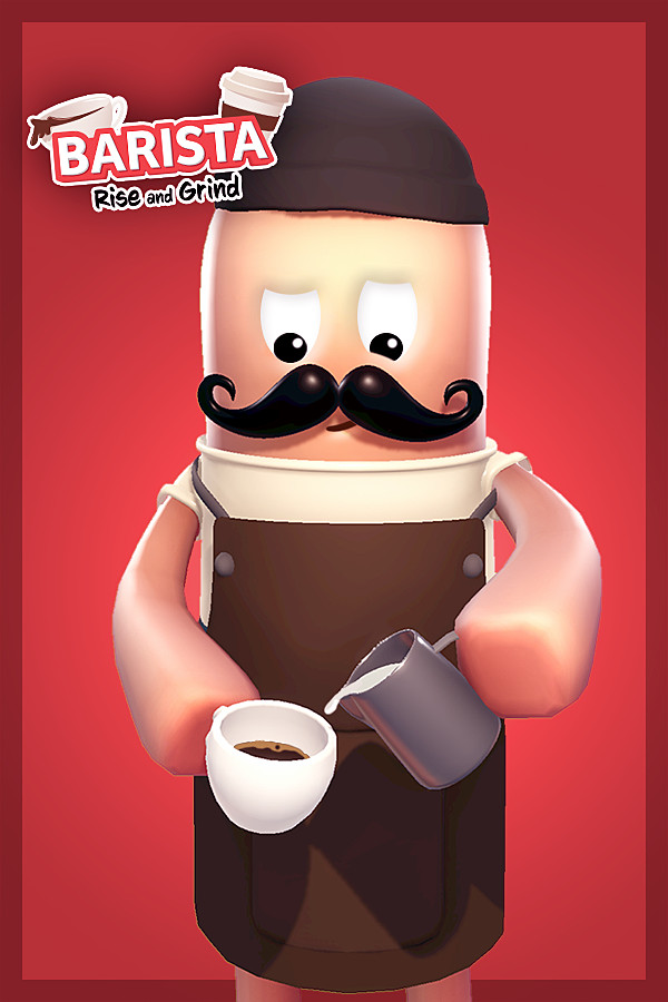 Steam portrait for Barista: Rise and Grind.