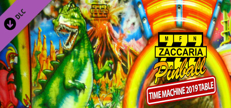 Zaccaria Pinball - Time Machine 2019 Table cover art