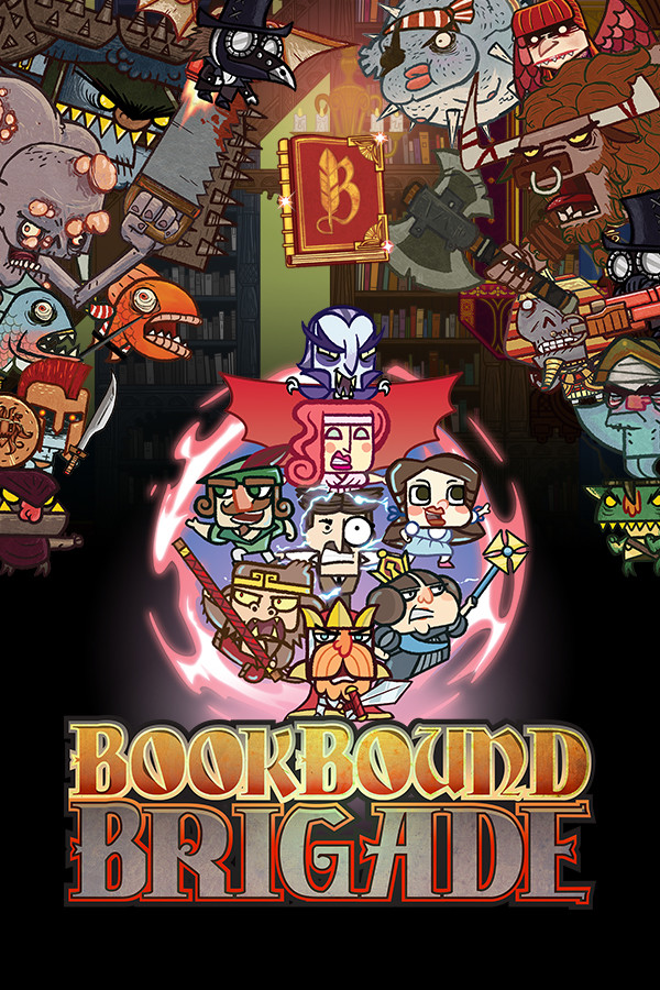 Steam portrait for Bookbound Brigade.