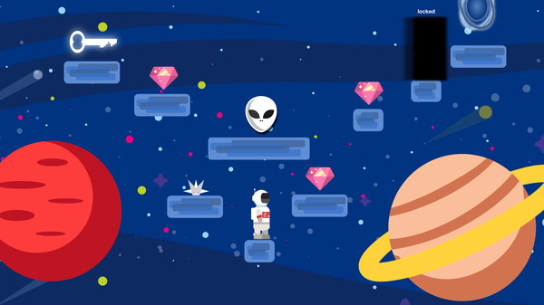 Astroplatformer game for Linux 1