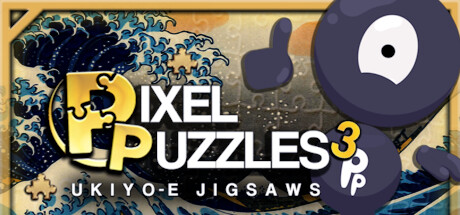 Pixel Puzzles 3: Ukiyo-e Jigsaws cover art