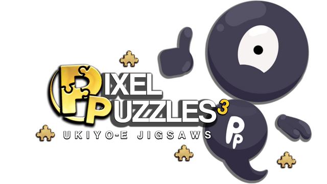 Pixel Puzzles 3: Ukiyo-e Jigsaws Logo