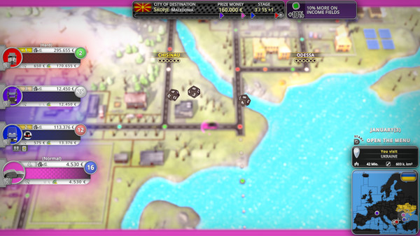 Скриншот из The MoneyMakers Rallye