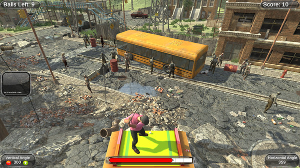 Zombie Golf game for Linux 1