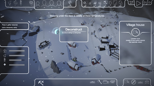 Climatic Survival: Northern Storm game for Linux 1