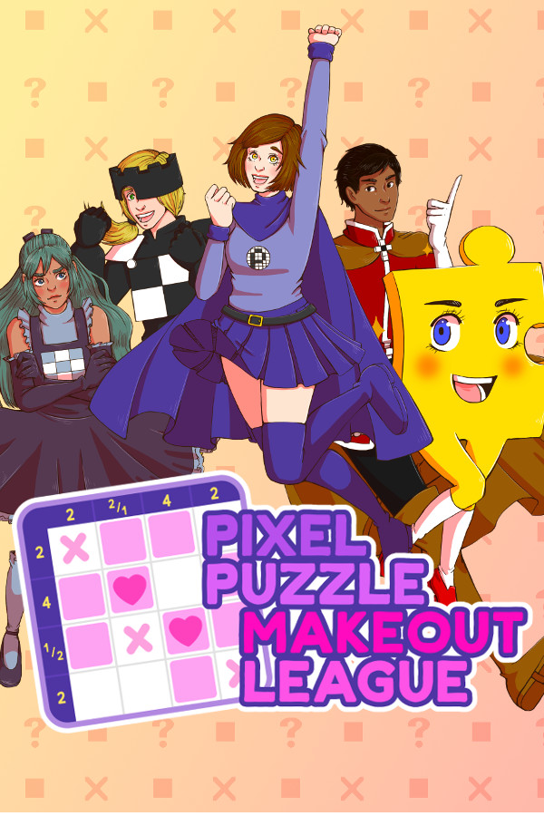 Steam portrait for Pixel Puzzle Makeout League.