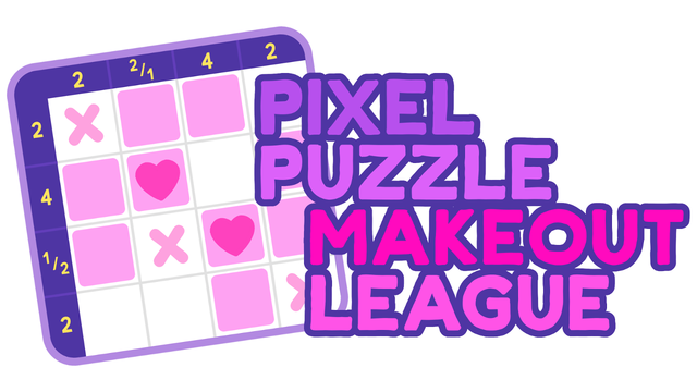Pixel Puzzle Makeout League Logo