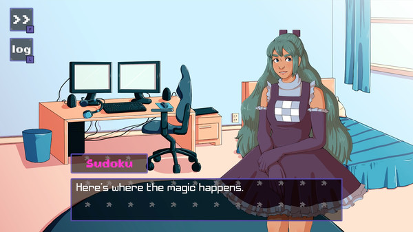 Pixel Puzzle Makeout League game for Linux 1