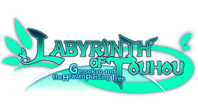 LABYRINTH OF TOUHOU - GENSOKYO AND THE HEAVEN-PIERCING TREE Logo