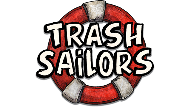 Trash Sailors: Co-Op Trash Raft Simulator Logo