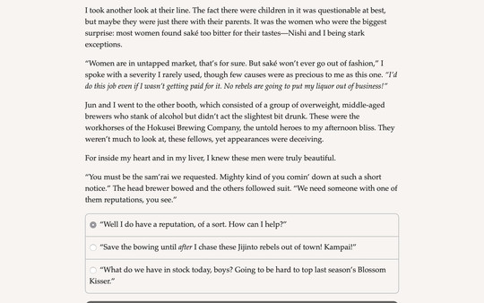 Скриншот из Samurai of Hyuga Book 4