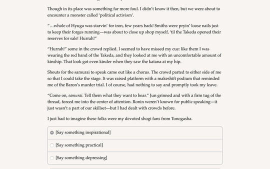 Скриншот из Samurai of Hyuga Book 4