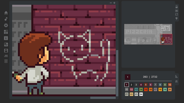 Coloring Game: Little City game for windows Pc 1