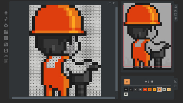 Coloring Game: Little City game for Linux 1