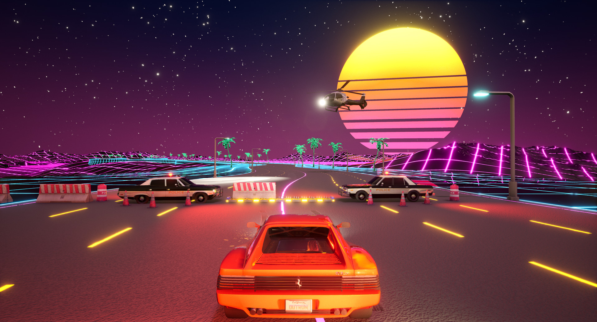 outrun video game