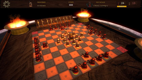 Viking Chess: Hnefatafl game for Linux 1