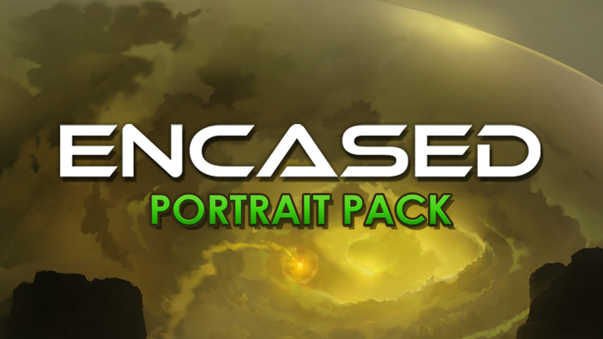 Portrait pack. Encased portrait Pack. Encased portraits. Encased RPG portrait Pack. Encased logo.