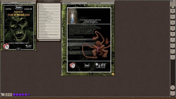 Скриншот из Fantasy Grounds - A24: Return to Crypt of the Sun Lord (5E)