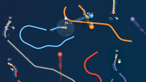 Curve Fever game for Linux 1