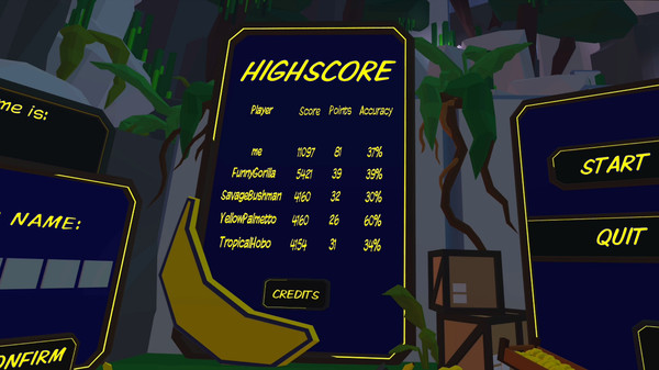 Скриншот из Banana Invaders