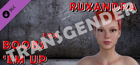 Transgender Ruxandra for Boobs 'em up cover art