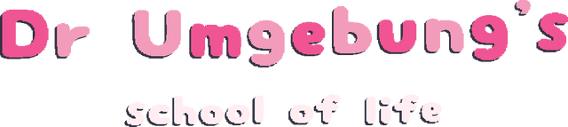Dr. Umgebung's School of Life Logo