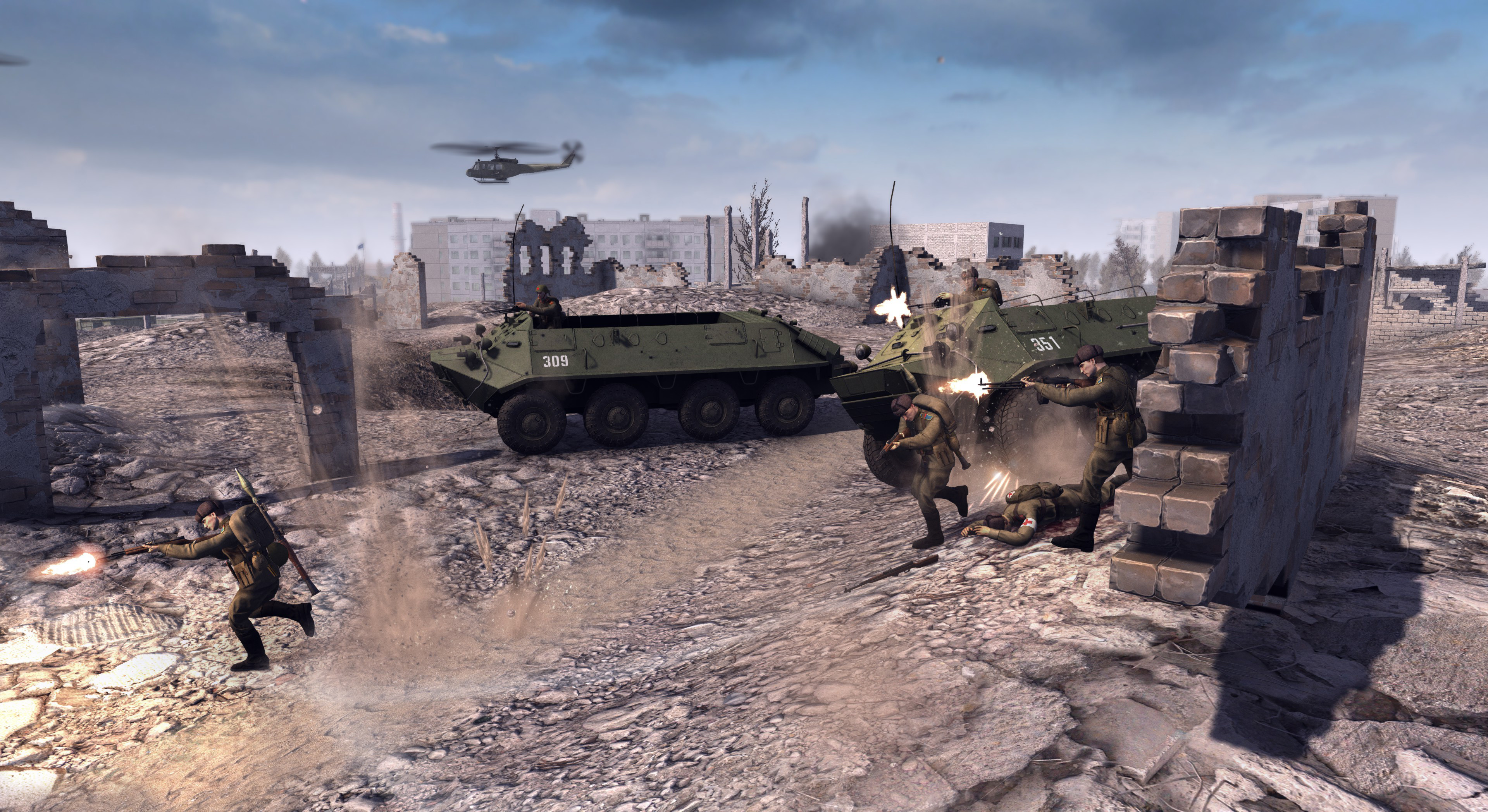 combat mission cold war rts games