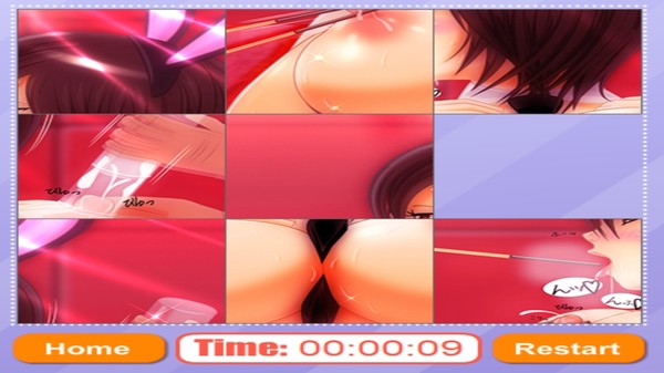 Hentai Girl Slide Puzzle game for windows Pc 1