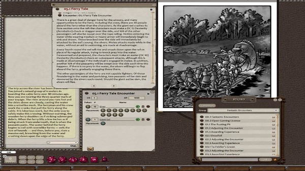 Скриншот из Fantasy Grounds - Fifth Edition Fantasy #7: Fantastic Encounters (5E)