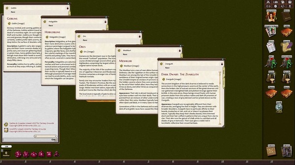 Скриншот из Fantasy Grounds - Castles & Crusades Player's Guide to the Haunted Highlands (C&C)