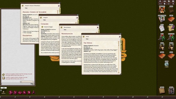 Скриншот из Fantasy Grounds - Castles & Crusades Player's Guide to the Haunted Highlands (C&C)