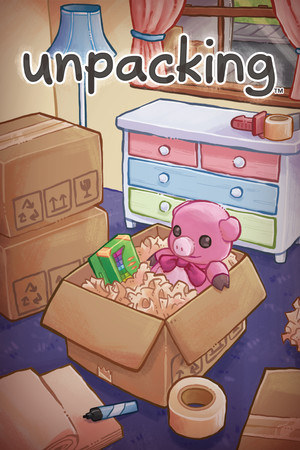 Unpacking poster image on Steam Backlog