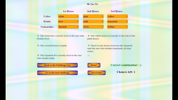 Zebra Logic Master game for Linux 1