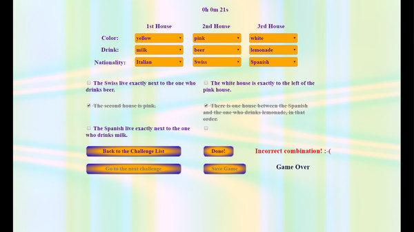 Zebra Logic Master game for windows Pc 1