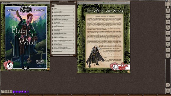 Скриншот из Fantasy Grounds - A25: Flute of the Four Winds (5E)