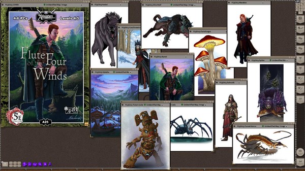 Скриншот из Fantasy Grounds - A25: Flute of the Four Winds (5E)