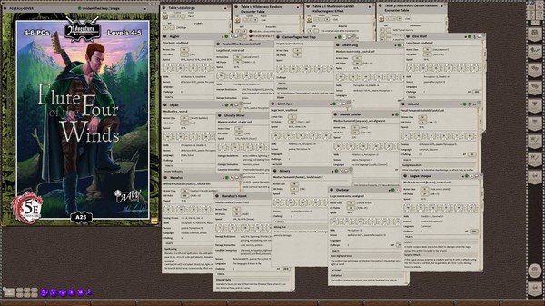 Скриншот из Fantasy Grounds - A25: Flute of the Four Winds (5E)
