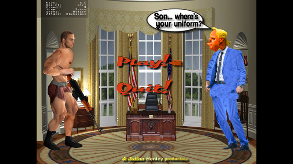 Someone Cloned The President game for Linux 1