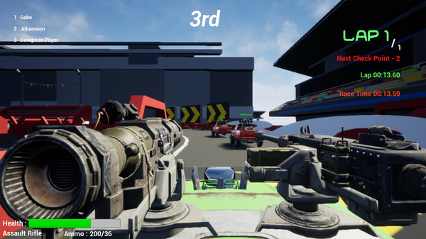 Deep Race: Battle for linux