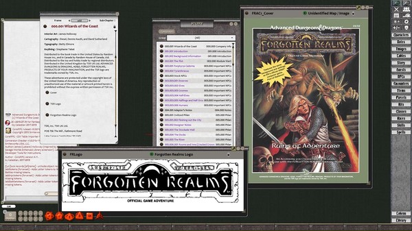 Скриншот из Fantasy Grounds - D&D Classics: FRC1 Ruins of Adventure (1E)