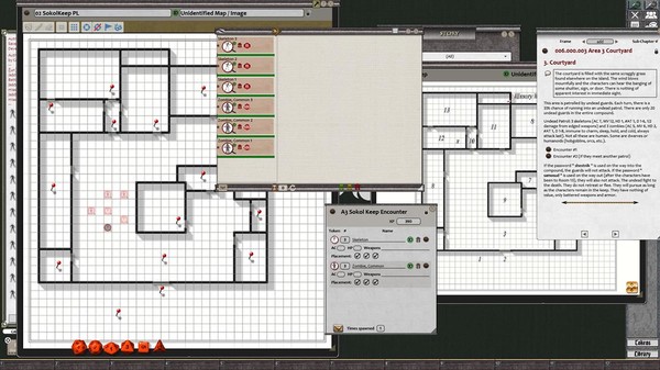 Скриншот из Fantasy Grounds - D&D Classics: FRC1 Ruins of Adventure (1E)