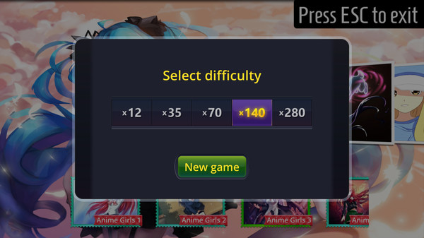 Anime Girls Jigsaw Puzzles game for Linux 1