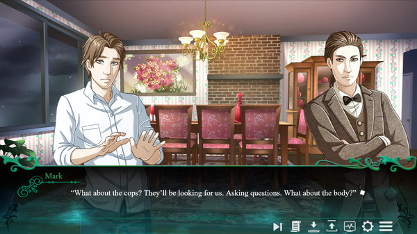 Twice Reborn: a vampire visual novel game for Linux 1