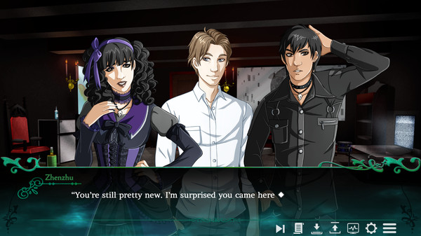 Twice Reborn: a vampire visual novel game for windows Pc 1