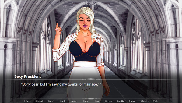 Sexy President game for Linux 1