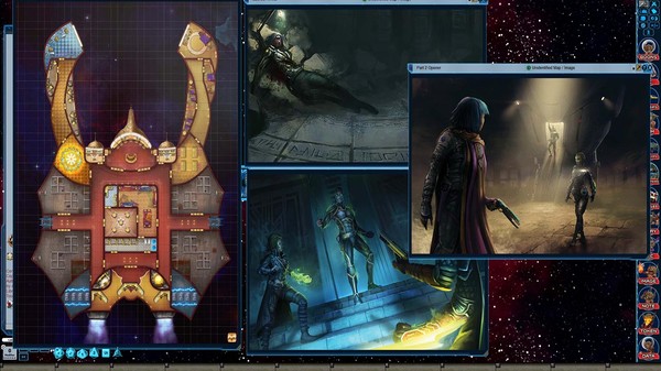 Скриншот из Fantasy Grounds - Starfinder RPG - Dawn of Flame AP 4: The Blind City (SFRPG)