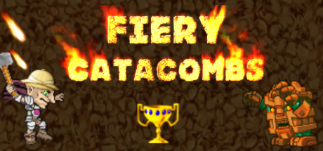 Fiery catacombs cover art