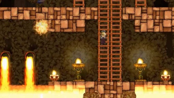 Fiery catacombs game for Linux 1
