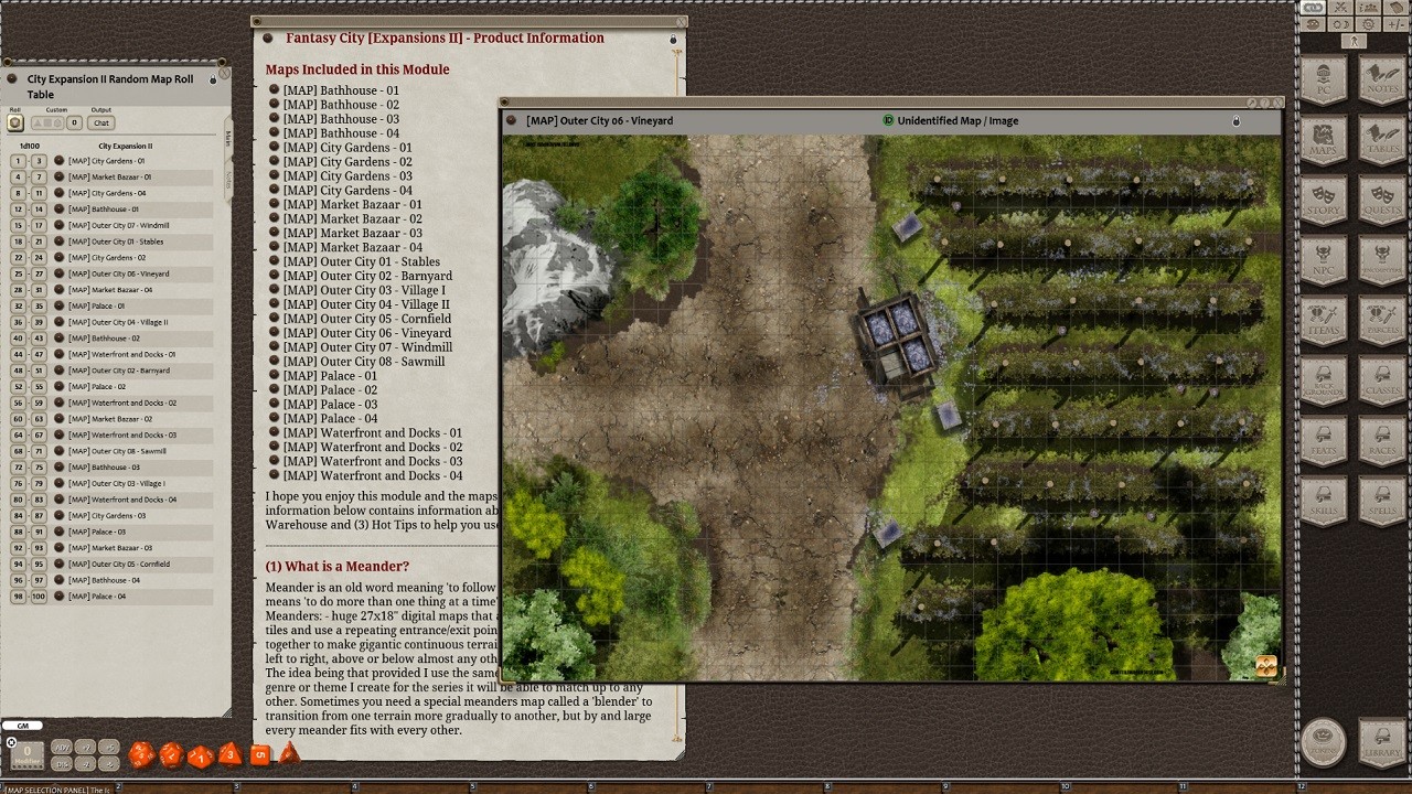 fantasy grounds 2 map creation