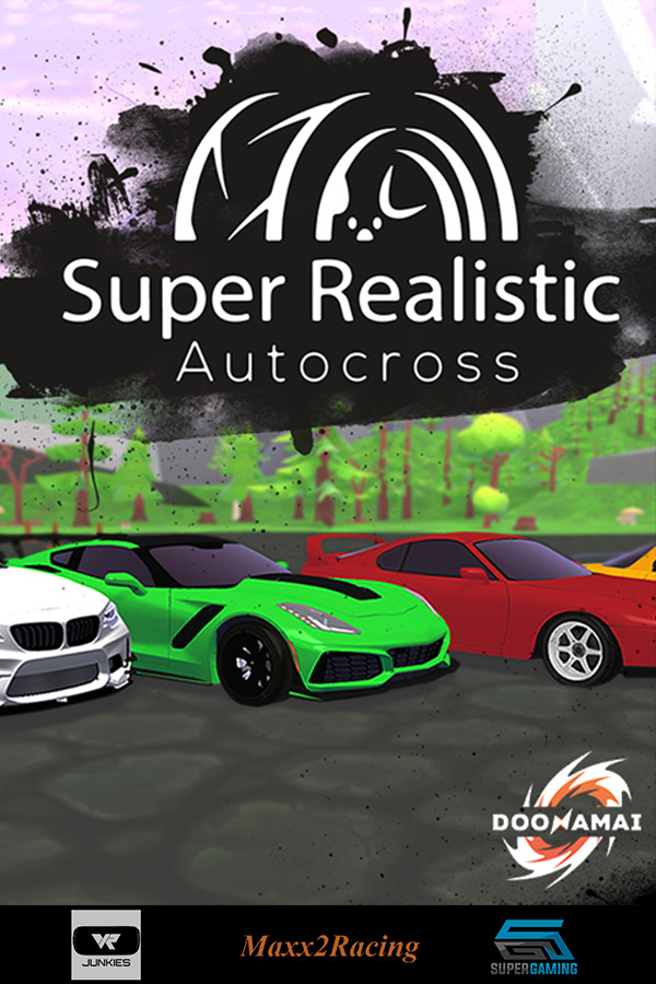 Steam portrait for Super Realistic Autocross VR.